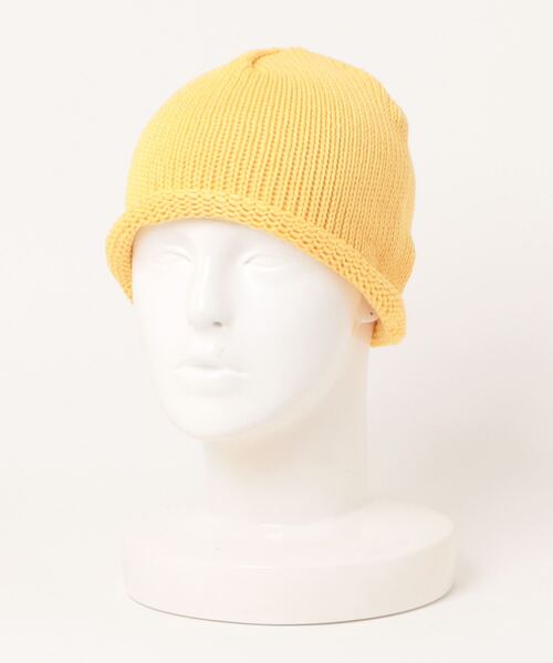 LEUCHTFEUER（ロイフトフォイヤー）の「【63】【 LEUCHTFEUER】ROLLRAND（ニットキャップ/ビーニー・レディース・ベージュ/レッド/ゴールド/ライトグリーン/グリーン/ブルー/クリーム・FREE）」の8枚目の写真