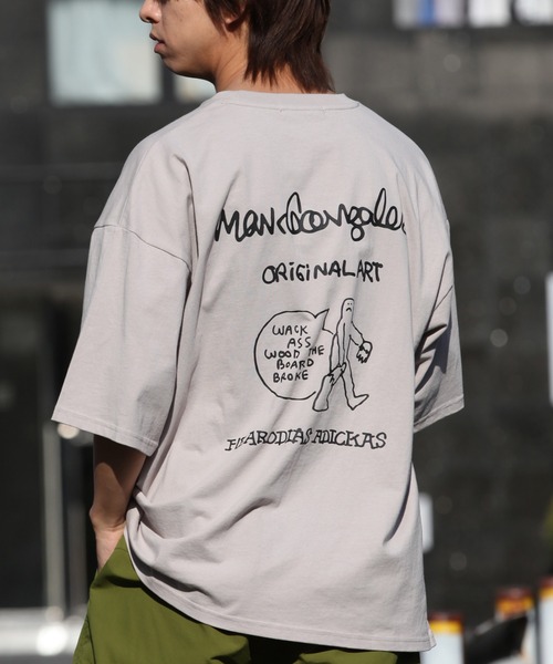Mark Gonzales(マーク・ゴンザレス)の「【Mark Gonzales/マーク ゴンザレス】アートワークデザインプリント ビッグシルエット半袖Tシャツ(Tシャツ/カットソー・メンズ・ホワイト系1/ホワイト系2/ブラック系5/ブラック系6/ブルー系6/ブラック系7/ブルー系7/ブラック系8/ブルー系8/ベージュ系1/ブラック系2/ブルー系2/ホワイト系3/ベージュ系3/ブラック系4/ブルー系4/ホワイト系5/ベージュ系8/ブラック系1/ベージュ系2/ブラック系3/ブルー系3/ホワイト系4/ブルー系5/ホワイト系6/ブルー系1/ベージュ系4/ベージュ系5/ベージュ系6/ホワイト系7/ベージュ系7/ホワイト系8・M/L/XL)」の19枚目の写真