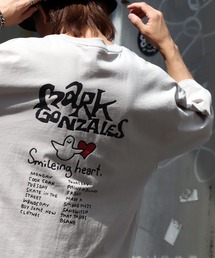 【Mark Gonzales/マーク ゴンザレス】アートワークデザインプリント ビッグシルエット半袖Tシャツ