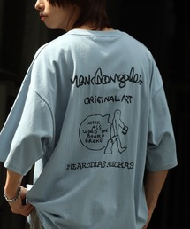 【Mark Gonzales/マーク ゴンザレス】アートワークデザインプリント ビッグシルエット半袖Tシャツ
