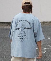 【Mark Gonzales/マーク ゴンザレス】アートワークデザインプリント ビッグシルエット半袖Tシャツ