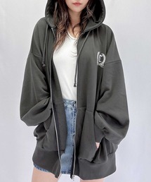 ENVYM | エンブレムルーズパーカー(パーカー)