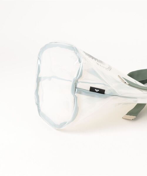 ROXY（ロキシー）の「SOL DE VERANO MINI T/ロキシービニールクリアバッグ（トートバッグ・レディース・ブラック/ホワイト/ブラウン・FREE）」の15枚目の写真