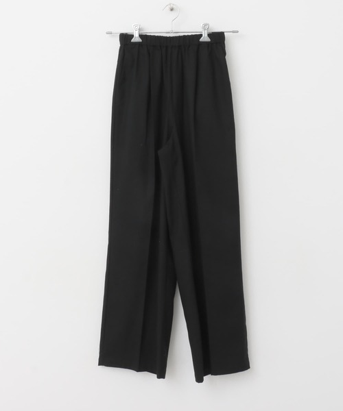 ITEMS URBANRESEARCH(アイテムズ アーバンリサーチ)の「『セットアップ対応』『洗濯可』リサイクルリネンセンタープレスパンツ(その他パンツ・レディース・ブラウン/ブラック/ライトカーキ・FREE)」の21枚目の写真