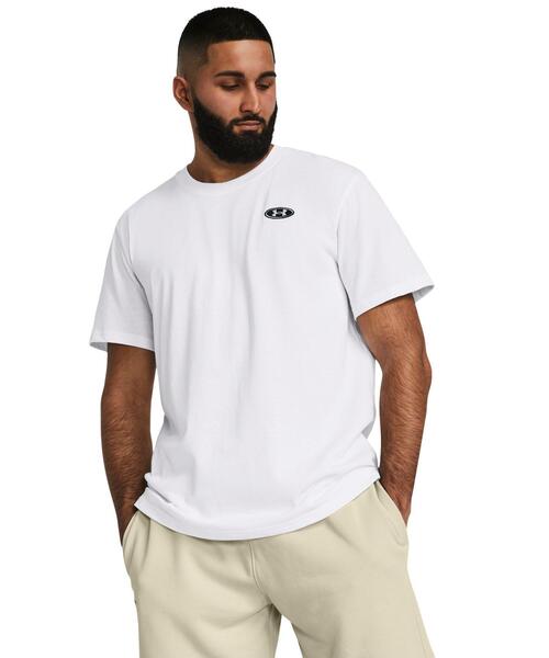セール】UAヘビーウエイト パッチ ショートスリーブTシャツ
