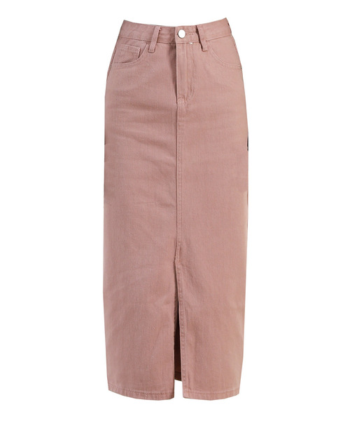 DAY CLOSET（デイ クローゼット）の「【大きいサイズ有】スラッとIライン。スリット入り デニム ナロースカート レディース（デニムスカート・レディース・ブルー/ピンク/ライトブルー/ブルー系その他/ブラック系その他・L/M/S/XS/XL/2XL）」の22枚目の写真