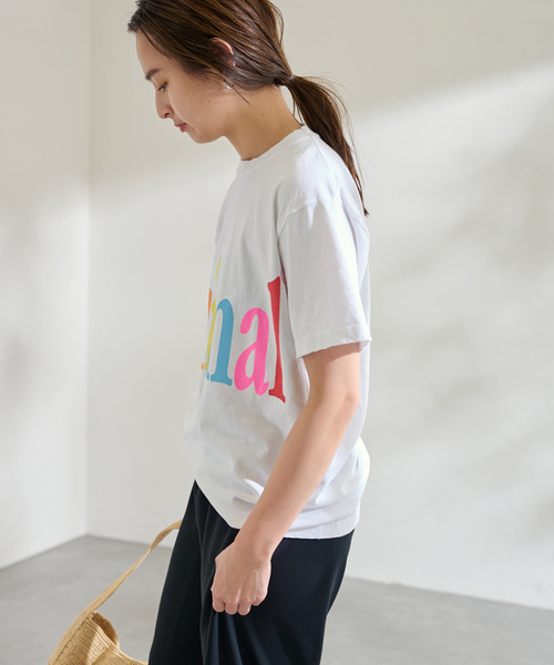 STUDIO WEAREALLANIMALS*Animals Letter T-SHIRT | WE