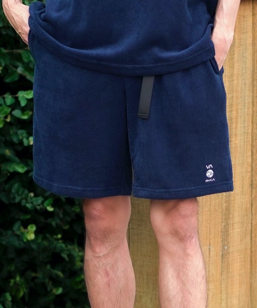 【セール】RVCA メンズ 【ALL TIME COLLECTION】 ALLTIME TERRY WS ウォークパンツ/ショートパンツ 【2024年夏モデル】/ルーカテリークロス地ボトムス（その他パンツ）｜RVCA（ルーカ） 5,367円