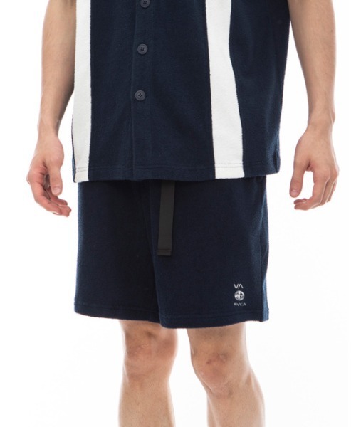 RVCA（ルーカ）の「RVCA メンズ 【ALL TIME COLLECTION】 ALLTIME TERRY WS ウォークパンツ/ショートパンツ 【2024年夏モデル】/ルーカテリークロス地ボトムス（その他パンツ・メンズ・ブラック/オフホワイト/ネイビー・MEDIUM/LARGE/SMALL）」の7枚目の写真