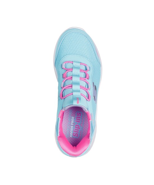 SKECHERS(スケッチャーズ)の「スケッチャーズ ハンズフリー スリップインズ バウンダー シンプルキュート(スリッポン・キッズ・ブラック/ラベンダー/ターコイズブルー/ライトピンク・20cm/19cm/17cm/18cm/21cm/22cm)」の9枚目の写真