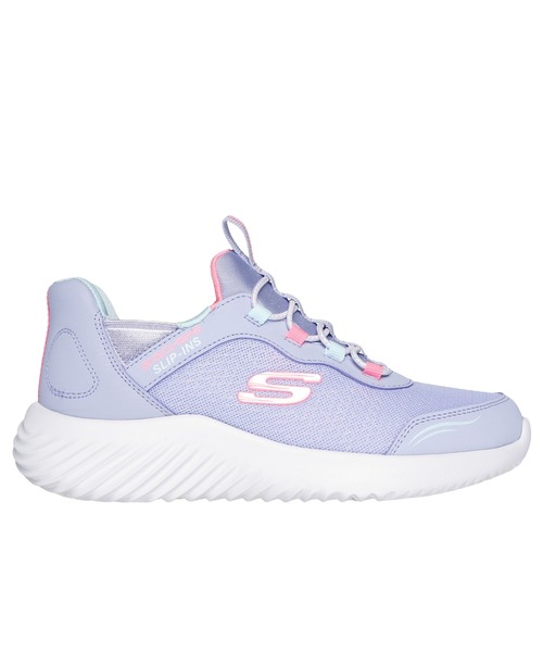 SKECHERS(スケッチャーズ)の「スケッチャーズ ハンズフリー スリップインズ バウンダー シンプルキュート(スリッポン・キッズ・ブラック/ラベンダー/ターコイズブルー/ライトピンク・20cm/19cm/17cm/18cm/21cm/22cm)」の14枚目の写真