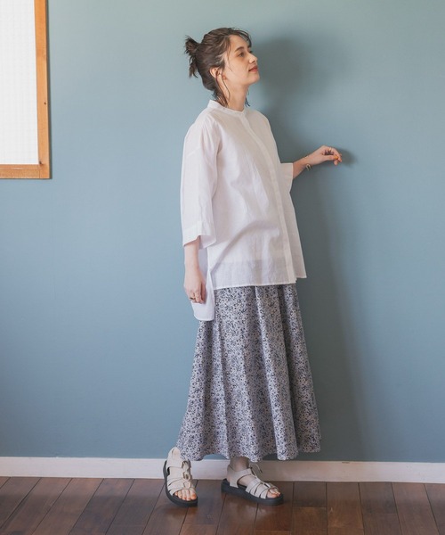 studio CLIP（スタディオクリップ）の「快適！夏のお手入れらくらくサーキュラースカーチョ[プチ・プラス・トールサイズあり]（その他パンツ・レディース・その他4/スモーク/その他3/その他5/ベージュ・TF/MEDIUM/PF/LARGE/ﾌﾘｰ(L)）」の18枚目の写真