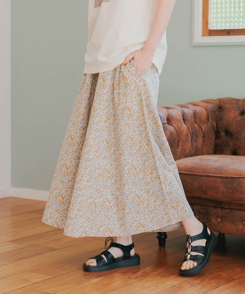 studio CLIP（スタディオクリップ）の「快適！夏のお手入れらくらくサーキュラースカーチョ[プチ・プラス・トールサイズあり]（その他パンツ・レディース・その他4/スモーク/その他3/その他5/ベージュ・TF/MEDIUM/PF/LARGE/ﾌﾘｰ(L)）」の22枚目の写真