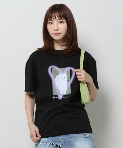 【セール】YOUTHKREW／CATHY T（Tシャツ/カットソー）｜YOUTHKREW（ユースクルー）