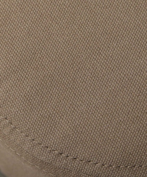 Basiquenti（ベーシックエンティ）の「コットン 配色 PUパイピング ポークパイハット（ハット・メンズ・ブラック/ブラウン・FREE）」の8枚目の写真