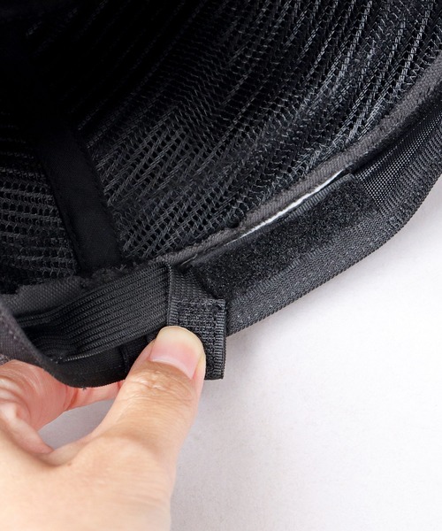 Basiquenti（ベーシックエンティ）の「コットン 配色 PUパイピング ポークパイハット（ハット・メンズ・ブラック/ブラウン・FREE）」の12枚目の写真