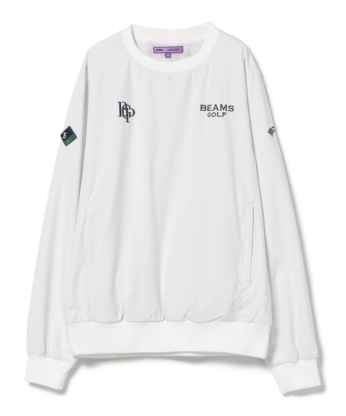 BEAMS GOLF(ビームスゴルフ)の「〈WOMEN〉 PURPLE LABEL / スフィダンテ 撥水 ピステ(ブルゾン・レディース・ホワイト/ネイビー・SMALL/LARGE/MEDIUM)」の17枚目の写真