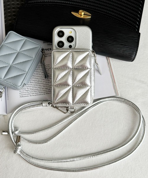 Mag Shoulder Mini wallet マグセーフ対応 コインケース ストラップ（スマホグッズ）｜UNiCASE（ユニケース）
