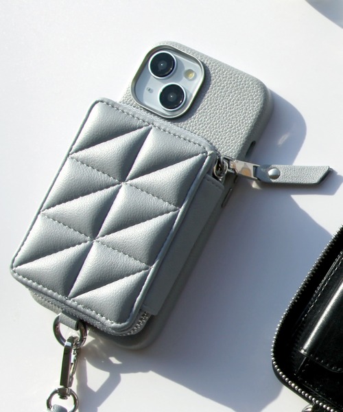 Mag Shoulder Mini wallet マグセーフ対応 コインケース ストラップ（スマホグッズ）｜UNiCASE（ユニケース）