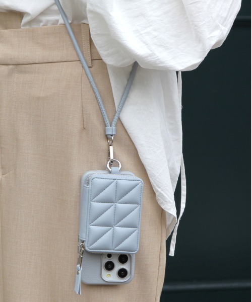 Mag Shoulder Mini wallet マグセーフ対応 コインケース ストラップ（スマホグッズ）｜UNiCASE（ユニケース）