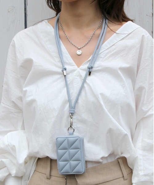 Mag Shoulder Mini wallet マグセーフ対応 コインケース ストラップ（スマホグッズ）｜UNiCASE（ユニケース）