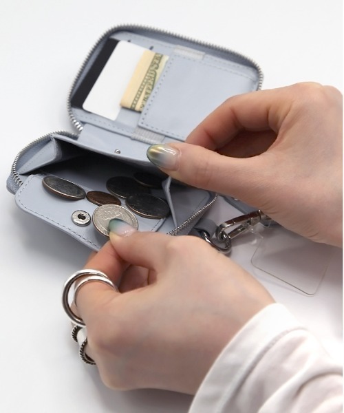 Mag Shoulder Mini wallet マグセーフ対応 コインケース ストラップ（スマホグッズ）｜UNiCASE（ユニケース）