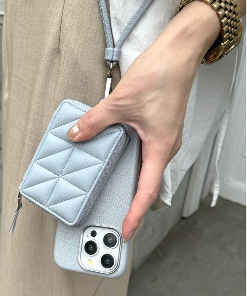 Mag Shoulder Mini wallet マグセーフ対応 コインケース ストラップ（スマホグッズ）｜UNiCASE（ユニケース）