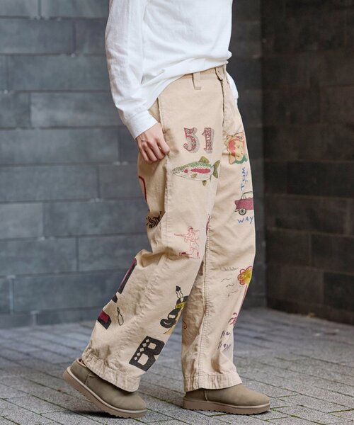 FRAMeWORK(フレームワーク)の「≪追加≫WESTOVERALLS AYD*WOA MEMORIAL TROUSERS(チノパンツ・レディース・ベージュ・SMALL/MEDIUM)」の12枚目の写真