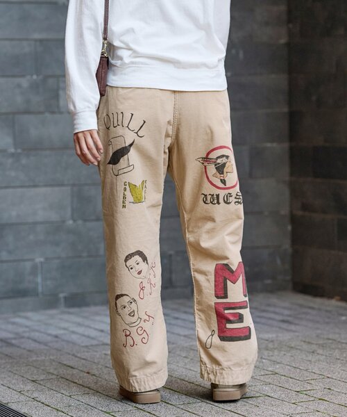 FRAMeWORK(フレームワーク)の「≪追加≫WESTOVERALLS AYD*WOA MEMORIAL TROUSERS(チノパンツ・レディース・ベージュ・SMALL/MEDIUM)」の3枚目の写真