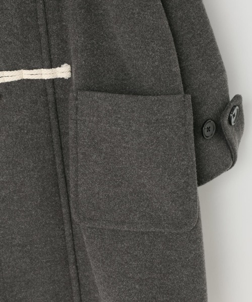 LOWRYS FARM（ローリーズファーム）の「ウールライクダッフルコート　 116792（ダッフルコート・キッズ・チャコールグレー/ブラック・110cm/120cm/130cm/140cm/150cm）」の6枚目の写真