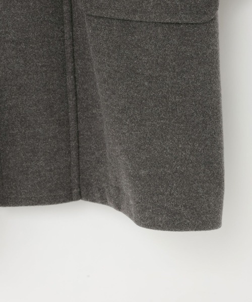 LOWRYS FARM（ローリーズファーム）の「ウールライクダッフルコート　 116792（ダッフルコート・キッズ・チャコールグレー/ブラック・110cm/120cm/130cm/140cm/150cm）」の7枚目の写真