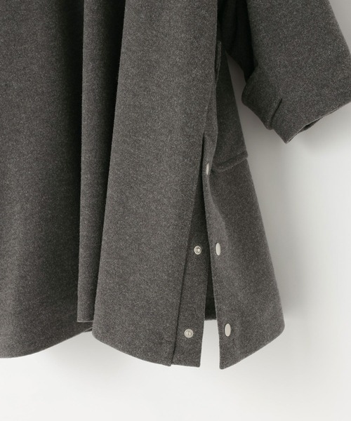 LOWRYS FARM（ローリーズファーム）の「ウールライクダッフルコート　 116792（ダッフルコート・キッズ・チャコールグレー/ブラック・110cm/120cm/130cm/140cm/150cm）」の9枚目の写真