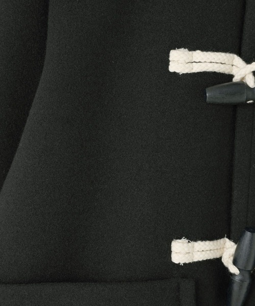 LOWRYS FARM（ローリーズファーム）の「ウールライクダッフルコート　 116792（ダッフルコート・キッズ・チャコールグレー/ブラック・110cm/120cm/130cm/140cm/150cm）」の15枚目の写真