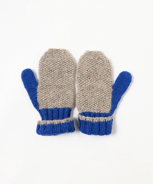 BEAMS BOY(ビームスボーイ)の「2トーン ミトン(手袋・レディース・オフホワイト/グレー/ブラック・ONE SIZE)」の12枚目の写真