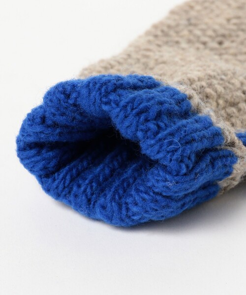 BEAMS BOY(ビームスボーイ)の「2トーン ミトン(手袋・レディース・オフホワイト/グレー/ブラック・ONE SIZE)」の13枚目の写真