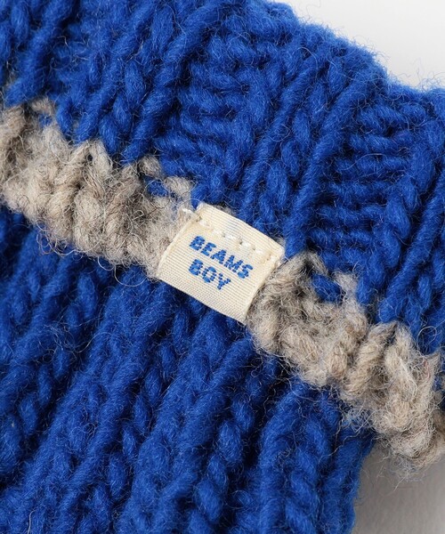 BEAMS BOY(ビームスボーイ)の「2トーン ミトン(手袋・レディース・オフホワイト/グレー/ブラック・ONE SIZE)」の14枚目の写真