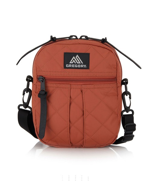 GREGORY（グレゴリー）の「クイックポケットL QUICK POCKET L ブラウンキルティッド（ショルダーバッグ・メンズ・ブラウン・ONE SIZE）」の3枚目の写真