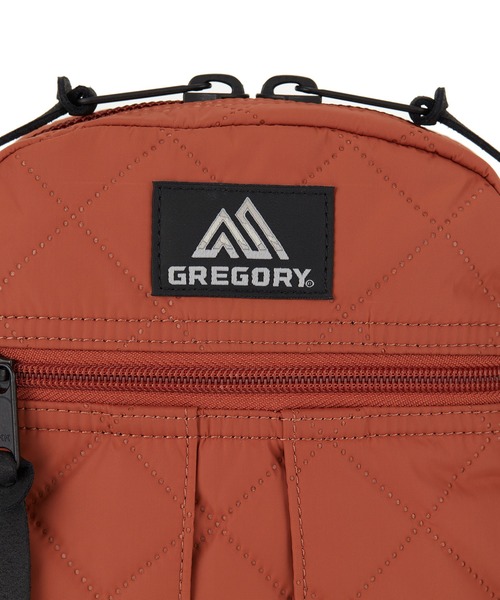 GREGORY（グレゴリー）の「クイックポケットL QUICK POCKET L ブラウンキルティッド（ショルダーバッグ・メンズ・ブラウン・ONE SIZE）」の6枚目の写真