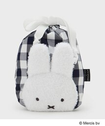 OPAQUE.CLIP（オペークドットクリップ）の「【Dick Bruna × OPAQUE．CLIPコラボ】miffy 巾着型ポーチ（ポーチ）」
