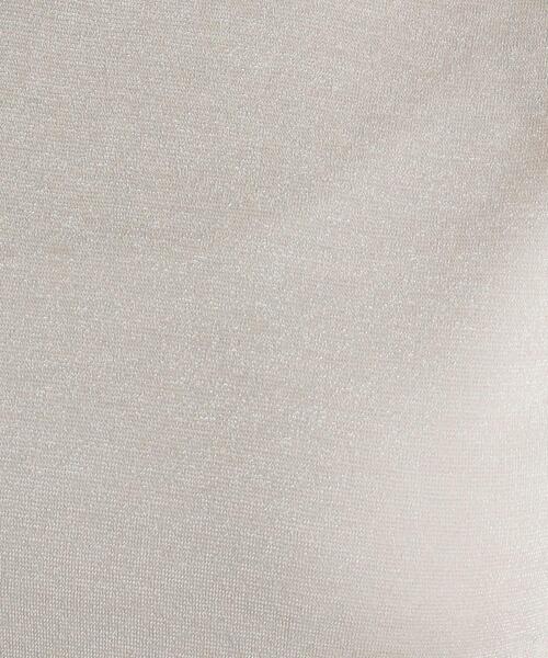 LAURA ASHLEY(ローラアシュレイ)の「【日本製/3colors】ラメフライス タンクトップ(タンクトップ・レディース・ゴールド/ライトベージュ/シルバー・38/40)」の7枚目の写真