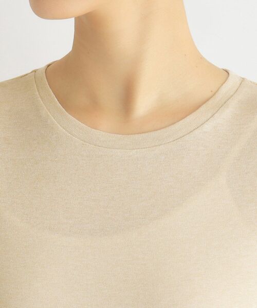 LAURA ASHLEY(ローラアシュレイ)の「【日本製/3colors】ラメフライス タンクトップ(タンクトップ・レディース・ゴールド/ライトベージュ/シルバー・38/40)」の19枚目の写真