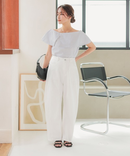 接触冷感カーブデニムパンツ（デニムパンツ）｜KOBE LETTUCE