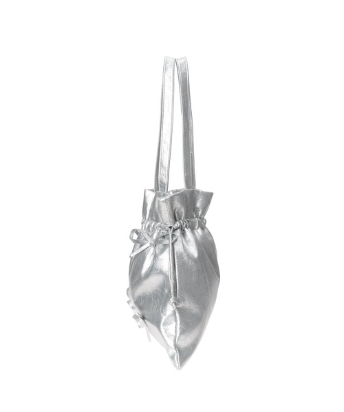 fifth(フィフス)の「リボン付き巾着トート(トートバッグ・レディース・ブラック/シルバー・FREE)」の11枚目の写真