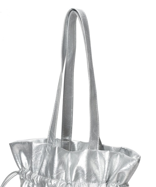 fifth(フィフス)の「リボン付き巾着トート(トートバッグ・レディース・ブラック/シルバー・FREE)」の13枚目の写真