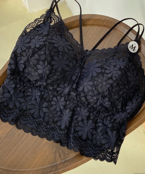 TONE SELECT GOODS(トーンセレクトグッズ)の「Liaa/カップ付き レース 花柄キャミソール A18423(キャミソール・レディース・イエロー/ベージュ/ブラック/ピンクベージュ/ホワイト・LARGE/MEDIUM)」の13枚目の写真