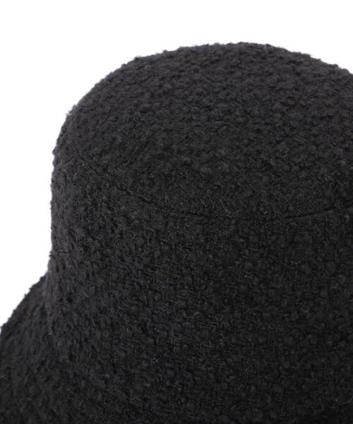 JILL by JILL STUART(ジルバイジルスチュアート)の「◇Tweedバケットハット(ハット・レディース・ブラック・FREE)」の13枚目の写真