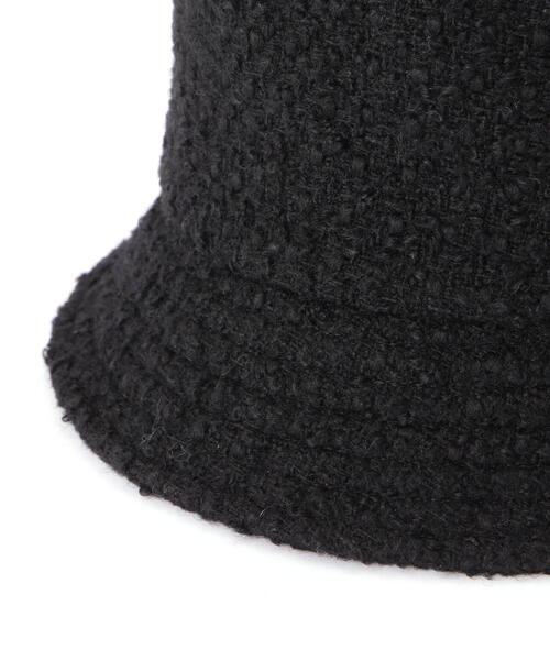 JILL by JILL STUART(ジルバイジルスチュアート)の「◇Tweedバケットハット(ハット・レディース・ブラック・FREE)」の14枚目の写真