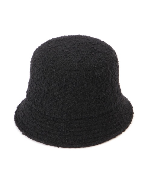 JILL by JILL STUART(ジルバイジルスチュアート)の「◇Tweedバケットハット(ハット・レディース・ブラック・FREE)」の5枚目の写真