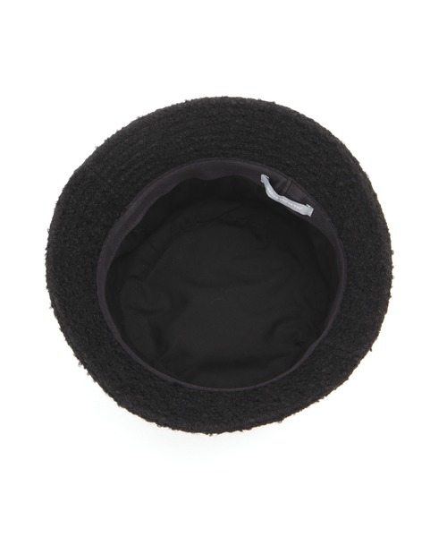 JILL by JILL STUART(ジルバイジルスチュアート)の「◇Tweedバケットハット(ハット・レディース・ブラック・FREE)」の2枚目の写真