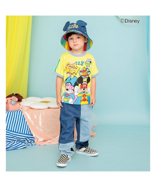 Disney（ディズニー）の「POPINボトム（その他パンツ・キッズ・レインボー/ブルー・80/90/100/110/120/130/140）」の3枚目の写真